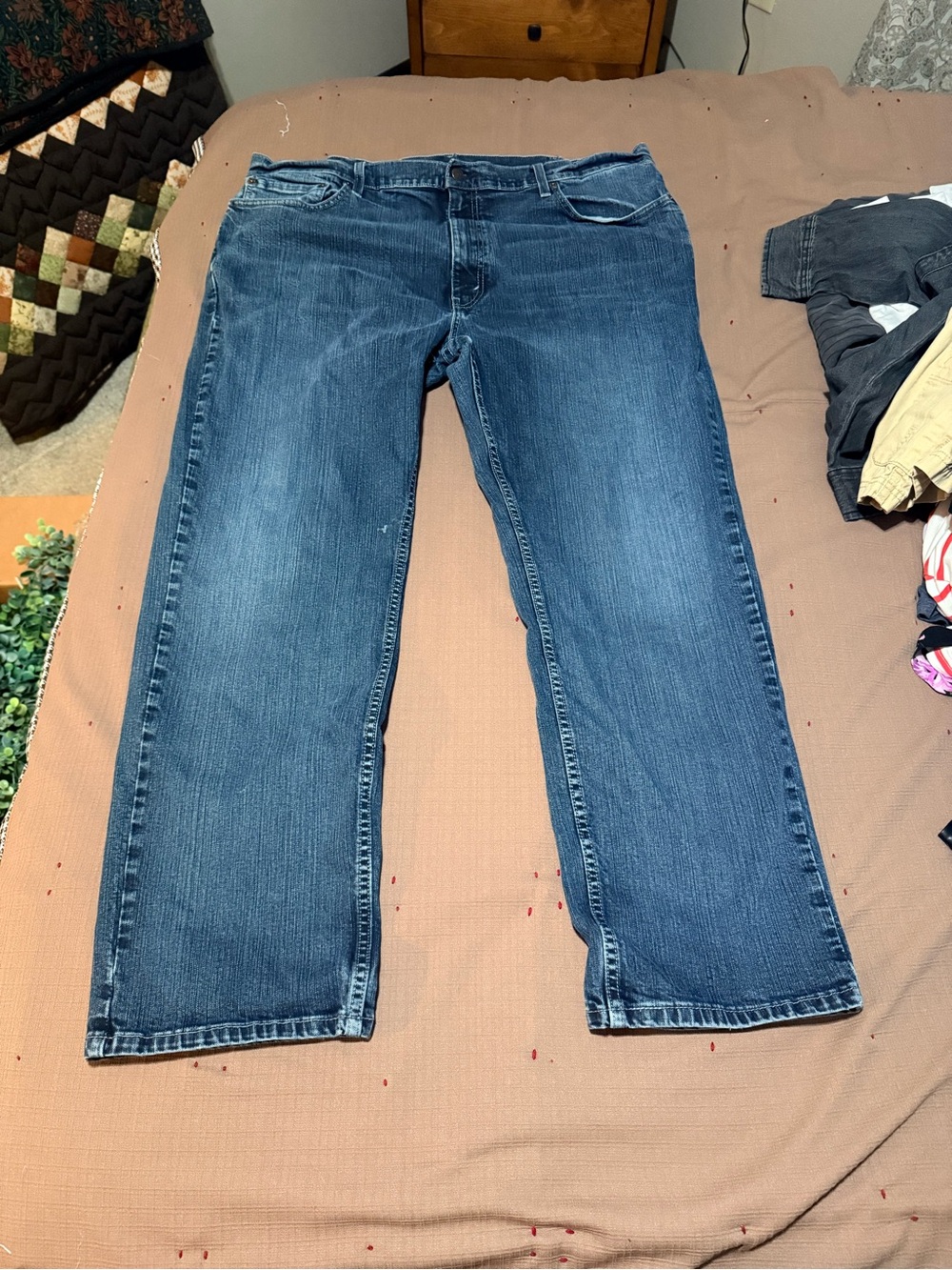 Men's Levi Classic Straight-Leg Blue Jeans